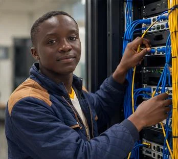 IT Infrastructure & Support illustration from the Auxano company profile